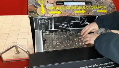 automat de schimbat monede
